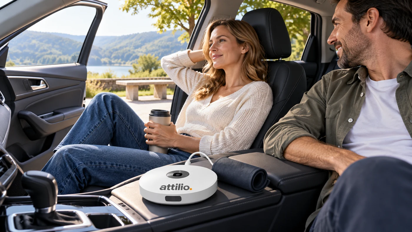 Attilio أثناء التنقل